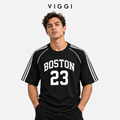 Black Boston 23 Cotton T-Shirt